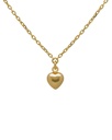 Collar corto Muá corazón pequeño en plata