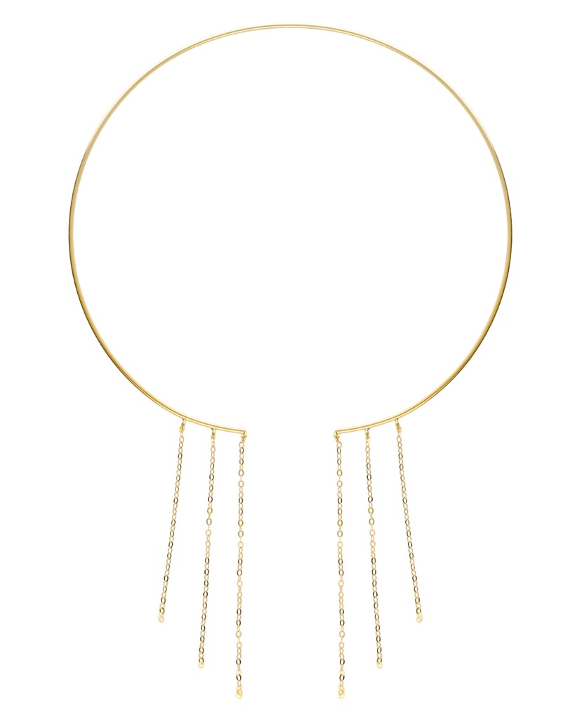 Choker Muse cadena en Plata