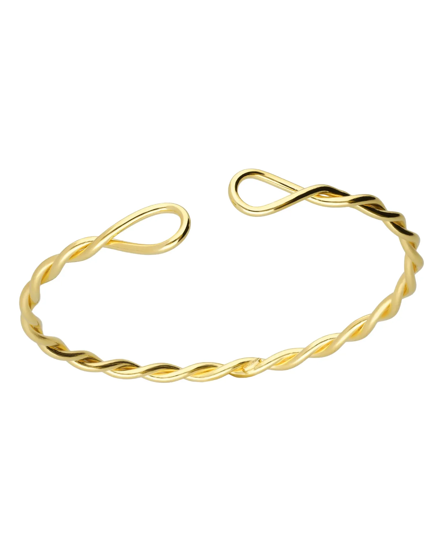 Brazalete Fade trenzado en Plata