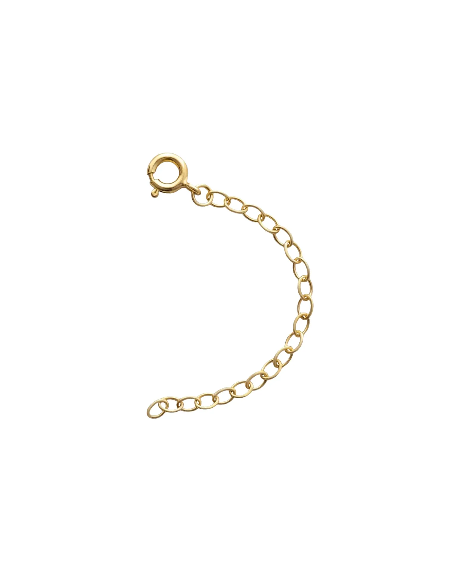 [A5953-D] Alargador de collar en Plata (Baño de oro 18k)